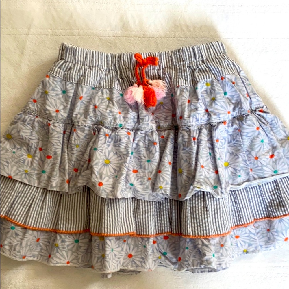 Margherita multi tiered floral girls’ skirt